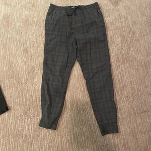 Boys, Hollister plaid joggers
